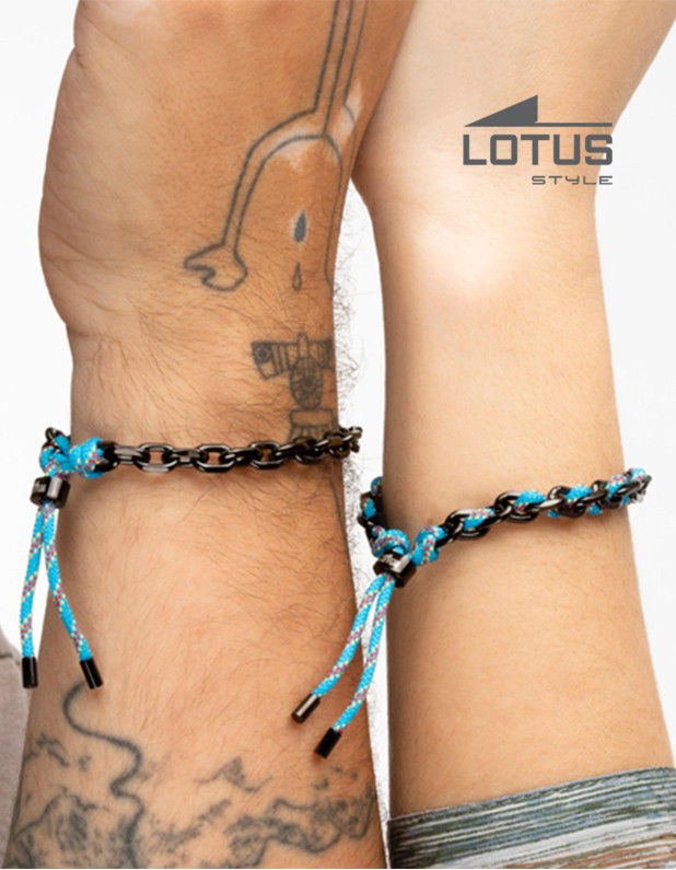 LOTUS STYLE UNISEX'S STAINLESS STEEL BRACELET